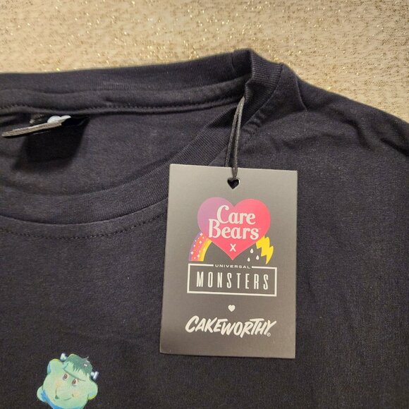 Care Bears x Universal Monsters Frankenstein and Bride Unisex T-Shirt Dress M - Picture 4 of 10